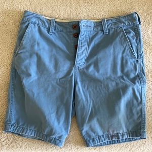 Hollister Men’s Blue Khaki Shorts